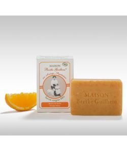 Savon au lait de chèvre - Beurre de karité - Orange douce
